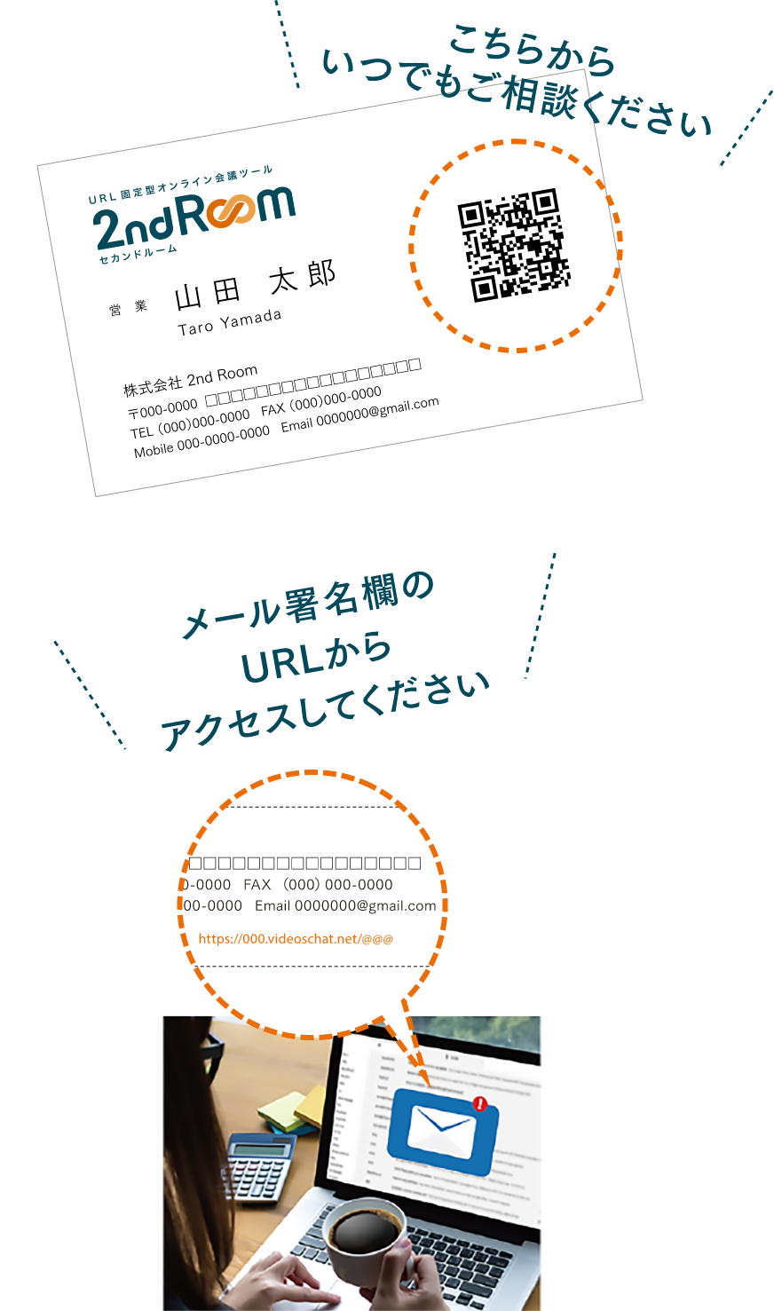 専用オンライン会議室のイメージ１